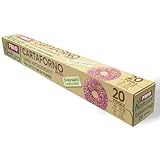 FRIO - Natur-Pergamentpapierbögen 33x38 cm (20 Blatt) - Antihaftbeschichtet für Backofen,...