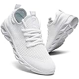 QIJGS Damen Laufschuhe Sneaker Freizeitschuhe Sportschuhe Turnschuhe Fitness Straßenlaufschuhe...