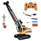 Homirty Kran Spielzeug, Ferngesteuerter Kran,2.4G Ferngesteuert Crane,Kranwagen Spielzeug,...