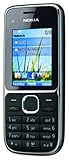 Nokia C2-01, unlocked, 46 MB, Handy (Ohne Branding, 5,1 cm (2 Zoll), 3,2 Megapixel Kamera) schwarz