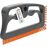 FUGINATOR® Fugenbürste grau/orange-Reinigungsbürste zur Fugenreinigung in Bad, WC,...