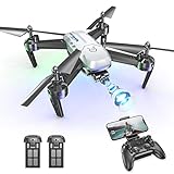 Wipkviey T6 Drohne mit kamera 1080p hd, WiFi FPV drone für Anfänger, RC Quadcopter mit 2...