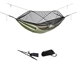 AMAZONAS Trekking Set - Ultra Light Hängematte Moskito Traveller Thermo + Adventure Rope