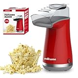 Edihome, Popcornmaschine, Popkornmaschinene, Elektrischer Popcorn Maker, 1200 W, Inklusive...