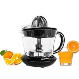 BEHOME Elektrische Zitronenpresse hohe Saftausbeute Kapazität 700ML | Orangenpresse 2...