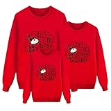 Sweatshirt Weihnachten Familie Casual Druck Sweatshirt Bequeme Weiche Sweatshirts Weihnachten...