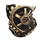 Cooles Steampunk-Zahnrad-Druck, Winter-Kopfbedeckung, Accessoire, Thermo-Schal, Unisex, winddicht,...