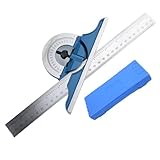 180-Grad-Kombinationslineal-Set mit klarer, leicht ablesbarer Skala, geeignet für verschiedene...