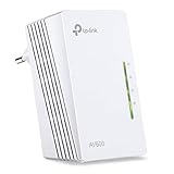 TP-Link WLAN Powerline Adapter TL-WPA4220 WLAN 300Mbit/s, AV600 Powerline, Zusatzeinheit, Es kann...