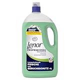 Lenor Professional Weichspüler, 200 Waschladungen, 4 l, Frische-Schutz, Langanhaltende Frische und...