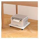 Bücherregal Untertisch-Druckerständer Beweglicher Drucker-Kopierer-Ständer mit 4 Lenkrollen...