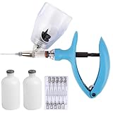 Eikioly 5 MLEinstellbare PräZise Viehspritze FüR Ziegen, Einstellbarer Tierinjektor, Automatische...