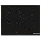 BOSCH Induktionskochfeld, 70 cm, Serie 6, 3 Kochzonen, Elektronik DirectSelect, PerfectFry Plus,...