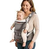 SUNVENO Babytrage Ergonomisch，Baby Carrier mit Abnehmbarer Kapuze, Hüftsitz baby mit...