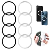 8 Stück Magnet Ring Aufkleber,Kfz Magnetische Handyhalter,Handy Metall Platte Selbstklebende...