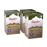 Töpfer Bio Folgemilch 2-3 x 600g Milchpulver - Babynahrung als Ergänzung zum Stillen/zur Beikost -...