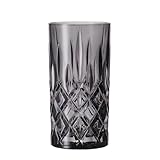 Nachtmann Longdrinkgläser Set 395 ml, 2 Stück, Grau, Noblesse, 105443, Cocktailgläser aus...
