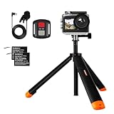 SVBONY SVGo2 Action-Kamera 4K30FPS, 5X Zoom Touchscreen Sportkamera, 30 m wasserdichte Kameras, mit...