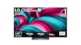 LG OLED65C5ELB TV 65 Zoll (165 cm) 4K OLED evo AI TV (α9 Gen8 4K AI Prozessor, webOS 25, 120Hz (VRR...