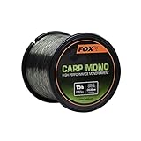 Fox Carp Mono High Performance Monofilament Mono Angelschnur Angelsehne Fishing line (1000, 0,33mm |...