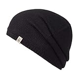 Roeckl Damen Essentials Beanie Winter-Mütze, Black, ONE Size