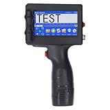 Naroote Handheld -Tintenstrahldrucker, Multi -Language Inkjet Etikett Label Drucker für QR Code...