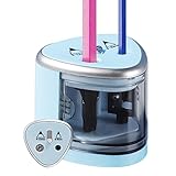 Elektrischer Anspitzer, spitzer elektrisch kleines elektrisches Zubehör für Kinder Schule...