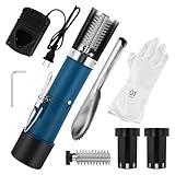 MXBAOHENG Elektrischer Fischentschuppen-Entferner, kabelloser Fischschuppen-Schaber-Reiniger,...