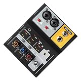 2-K Studio Mixer Soundboard Konsolre USB Auditory Mixer mit Hifi Sound 32Bit/384kHz Auflösung für...