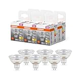 OSRAM Star Reflektor LED-Lampe für GU5.3-Sockel, klares Glas ,Warmweiß (2700K), 345 Lumen, Ersatz...