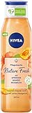 NIVEA Nature Fresh Pflegedusche Aprikose (300 ml), sanft reinigendes Duschgel mit einer Formel ohne...
