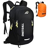 ONETOALL Diebstahlsicherer Wanderrucksack Damen 20L, Leichter Tagesrucksack Herren Klein,...
