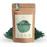 BIONUTRA® Bio Spirulina Pulver 250 g, rückstandskontrolliert, nach EU-ÖKO-Standard hergestellt,...