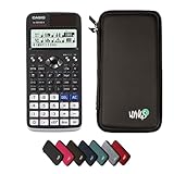 Casio fx-991DE X Classwiz wissenschaftlicher Taschenrechner inklusive Schutztasche von WYNGS in...