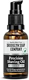 Brooklyn Soap Company, Precision Shaving Oil 30 ml - Rasieröl für die präzise Rasur von Konturen...