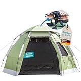 Skandika Kuppelzelt Namsos 2 Sleeper Protect Quick-Start | Zelt 2 Personen, schneller Aufbau in 1...