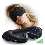 Aosun 3D Schlafmaske für Seitenschläfer, 2025 Upgrade Augenmaske für Frauen & Herren, 100%...