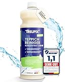 Treufix Teppichreiniger & Polsterreiniger Konzentrat für alle Teppichböden und Polster |...