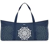 Gonex Yogatasche, Extra Große Canvas Sporttasche mit Wasserdichtem Fach & Metallreißverschluss,...