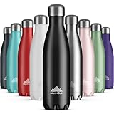 Mont-Clair Trinkflasche Edelstahl - Thermosflasche - BPA-freie - Water Bottle, Edelstahl...