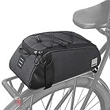 HOMPER Fahrradtasche Satteltasche Gepäcktasche Gepäckträger Tasche Rucksack Seitentasche Mountain...