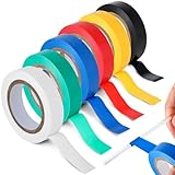 RMIVEGLIA 6er Pack isolierband farbig set, electrical tape, 16 mm x 15 m, insgesamt 90 m,...