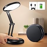 Tischlampe Kabellos,3600mAh LED Tischlampe Akku Tischleuchte Kabellos,10 Helligkeit LED Tischlampe...