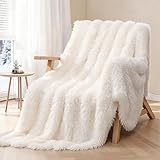 KANKAEU Flauschige Kuscheldecke, Wohndecke und kuschelige Decke wendbar 220x240 cm - Ultraweich für...