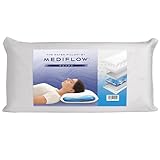 Mediflow Wasserkissen - Elite Collection Memory Foam Kissen Orthopädisches Kissen zur Linderung von...