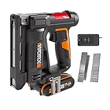 WORX Akku-Nagler 18V(MAX 20V) WX843, PowerShare, 2-in-1- und Klammertacker, einfache...