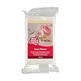 FunCakes Blütenpaste Weiß: Perfekt für Zuckerblumen, feine Blätter, Rüschen und mehr. Dünn...
