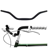 City-Bike Fahrradlenker 25,4 mm Ergonomischer für Damenrad & Herren-Fahrrad Lenker Fahrrad Schwarz...