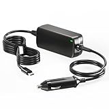 Zolt Auto Ladegerät Laptop USB C, Typ C 12-24V KFZ Ladegerät DC Netzteil Ladekabel für Lenovo HP...