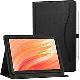 GOZOPO Universal Hülle für 10,1 Zoll Tablet, Multi-Angle Stand PU Leder Folio Schutzhülle für...